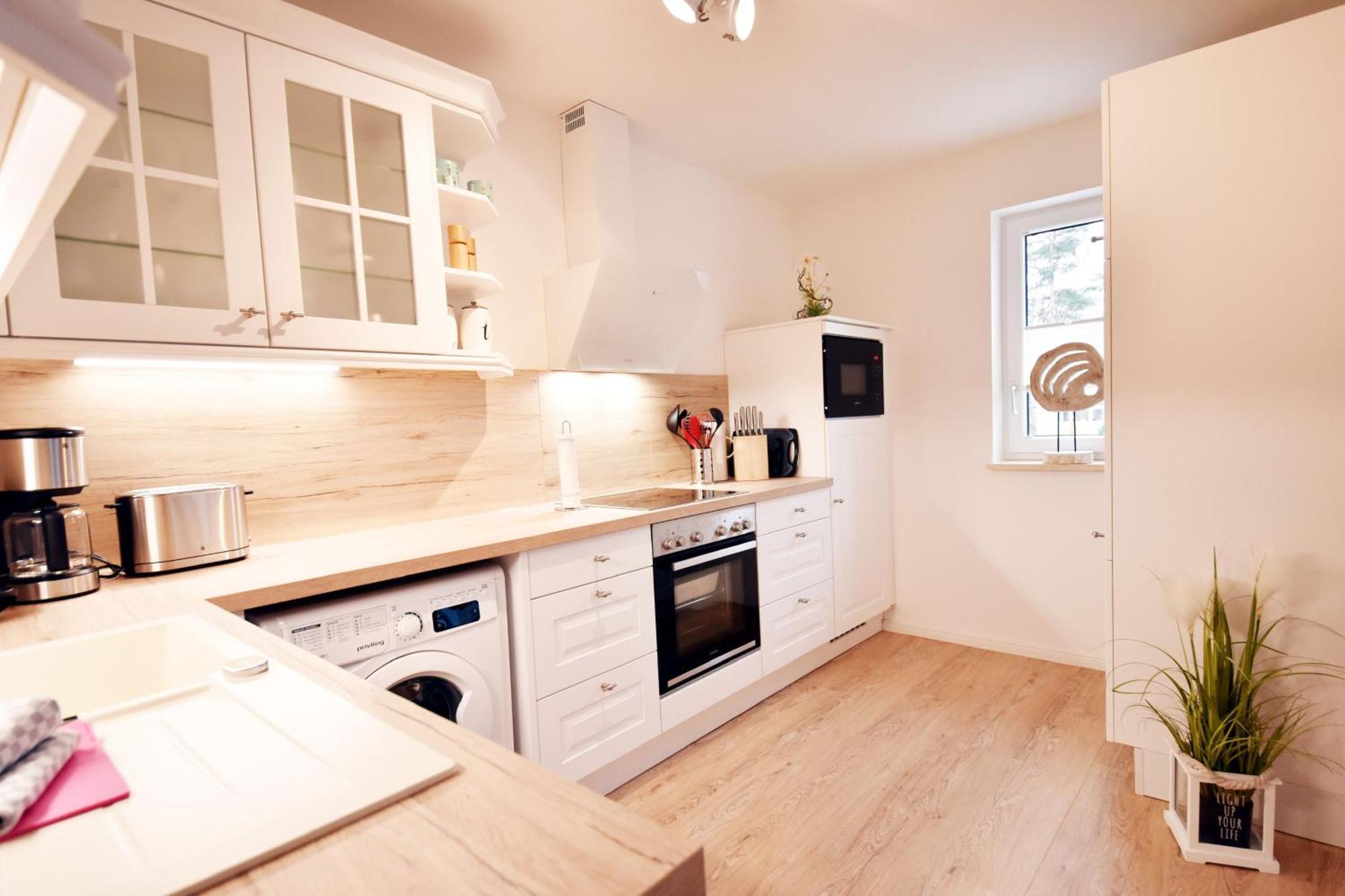 Ferienwohnung Traumdüne im Ostseebad Baabe Exterior foto