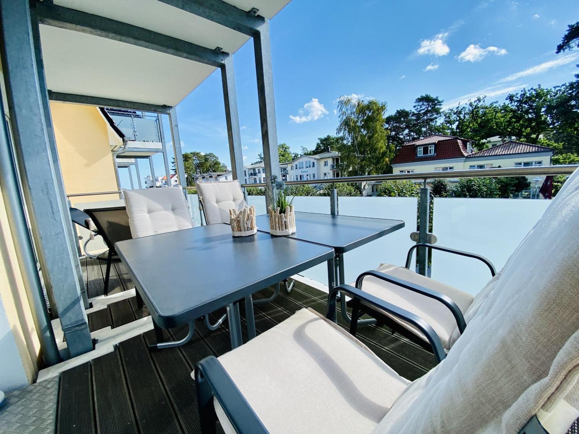 Ferienwohnung Traumdüne im Ostseebad Baabe Exterior foto